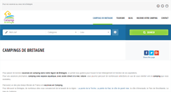 Desktop Screenshot of campingsdebretagne.com