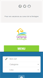 Mobile Screenshot of campingsdebretagne.com