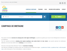 Tablet Screenshot of campingsdebretagne.com